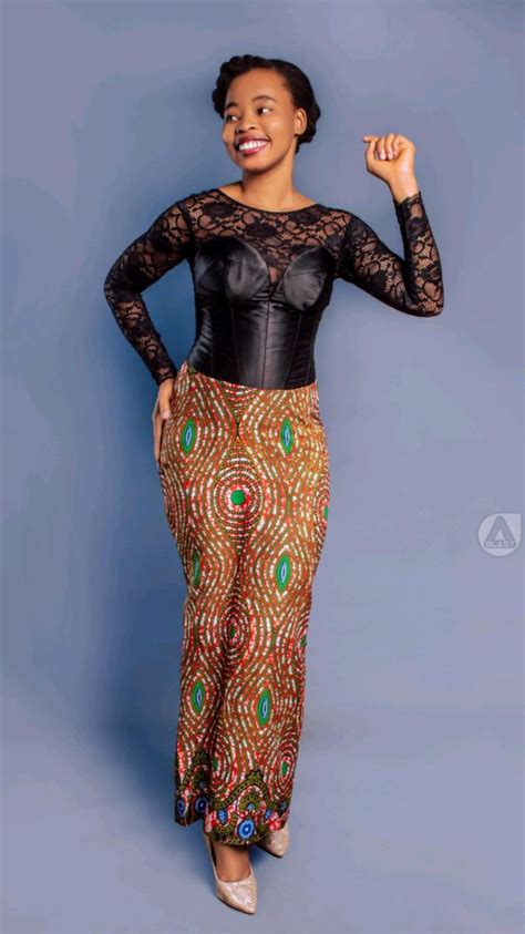 Ankara Dress With Inbuilt Corset Ankara Dress Dress Corset