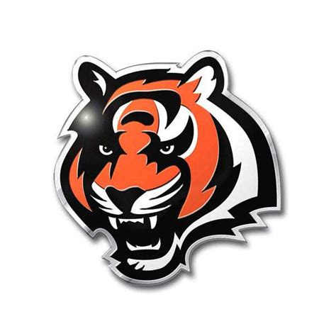 Cincinnati Old Bengals Logo Colored Aluminum Car Auto Emblem ...