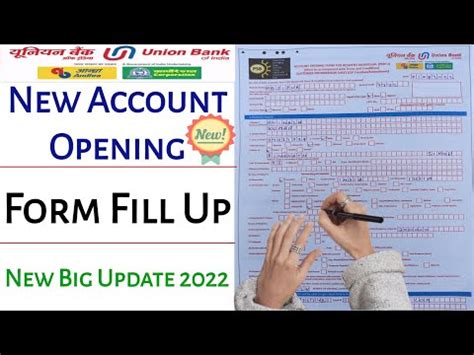 Union Bank New Account Opening Form Fill How To Fill Union Bank