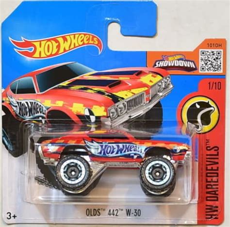 Hot Wheels Olds 442 W 30 Red Hw Daredevils Perfect Birthday Etsy