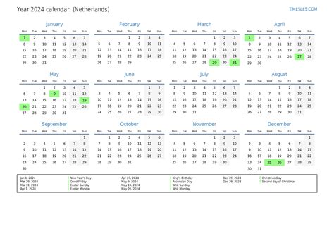 Netherlands Public Holidays 2024 Sadye Conchita