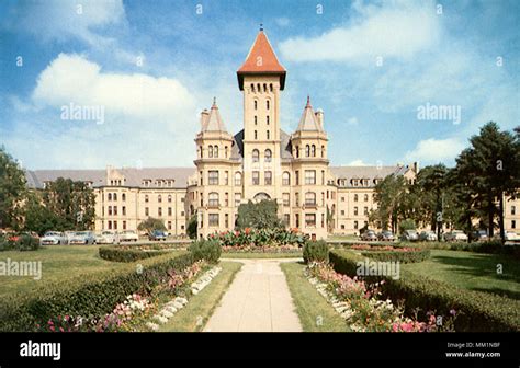 State Hospital Fergus Falls 1955 Stock Photo Alamy