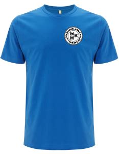 T Shirt Baumwolle Blau KKH Erfurt Domsport Teamshops