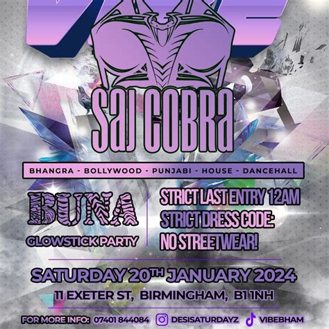 Vibe Birmingham Presents Desi Rave Buna Lounge And Club Birmingham