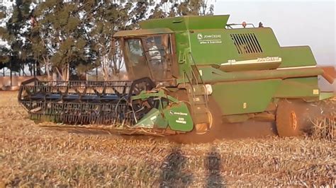 Colheitadeira John Deere 1550 Na Colheita De Sorgo Safrinha 2022 YouTube