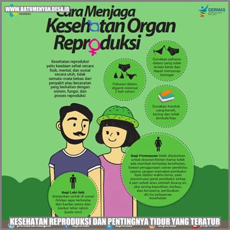 Kesehatan Reproduksi Dan Pentingnya Tidur Yang Teratur Batu Menyan