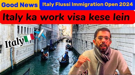 Good News Italy Flussi Immigration Open Seasonal Non Seasonal