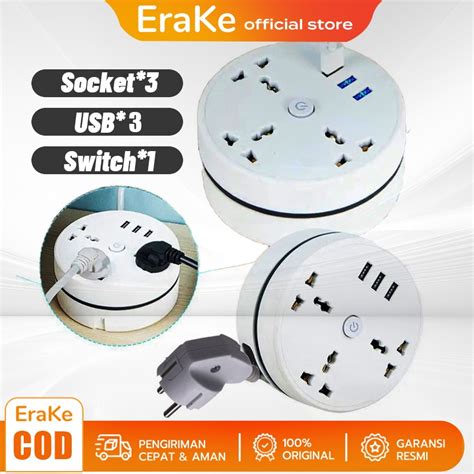 Jual Colokan Listrik Lubang Colokan Listrik Usb Smart Power Strip