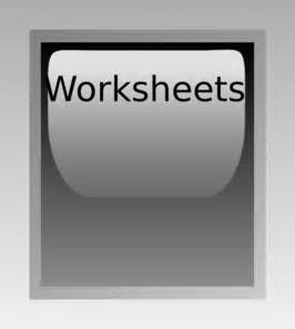 Worksheet clipart - Clipground