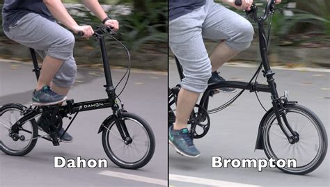 Brompton vs Dahon Folding Bike - A New Comparison