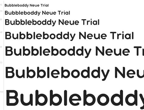 Free Font Bubbleboddy Neue By Zetafonts