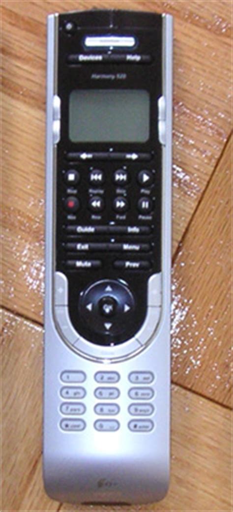 Logitech Harmony 520 In The Flesh