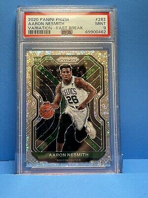 Aaron Nesmith 2020 Panini Prizm Variation Fast Break 282 Psa 9 Pop 4