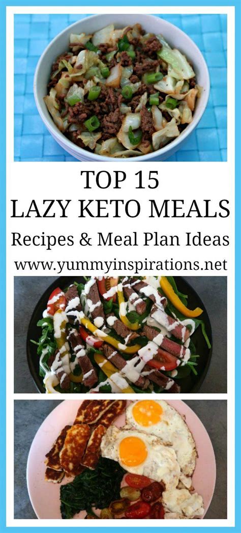 Top 15 Lazy Keto Meals Easy Recipes To Create A Meal Plan For