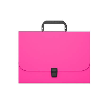 Портфель пластиковый ErichKrause Matt Neon, A4, розовый - купить с ...