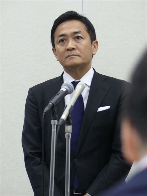 国民・玉木雄一郎代表、涙で「元グラドル不倫」認め謝罪「おおむね事実」16歳差の観光大使 社会写真ニュース 日刊スポーツ