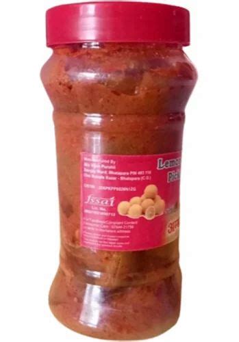 250gm Amma Ji Lemon Pickle Packaging Type Jar At Rs 40 Kg In Bhatapara Id 2851448882512