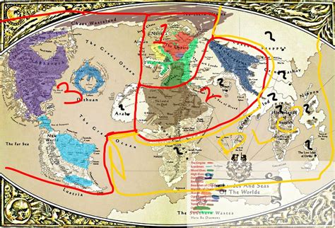 Warhammer World With Map Locations For All Factions Totalwar