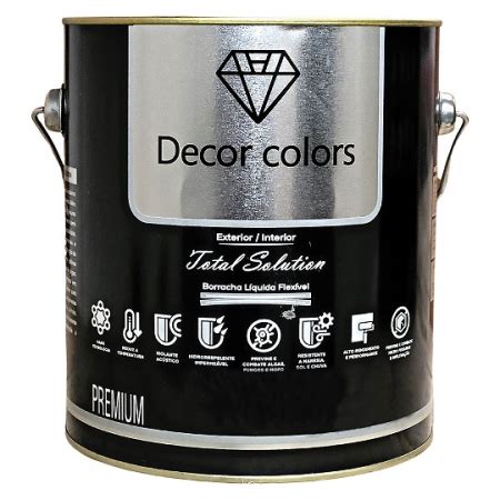 Tinta Emborrachada Solu O Total V Rias Cores Decor Colors Decor