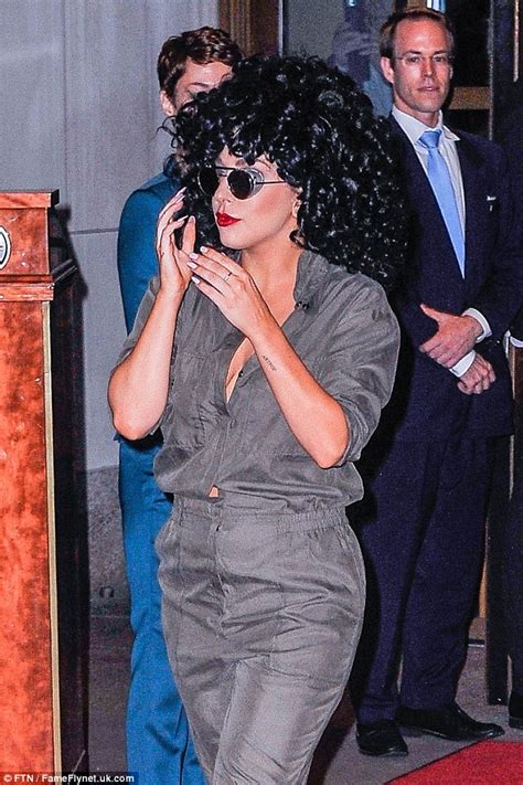 Lady Gaga Shows Off Sideboob In Seemingly Demure Jumpsuit Daily Mail Online