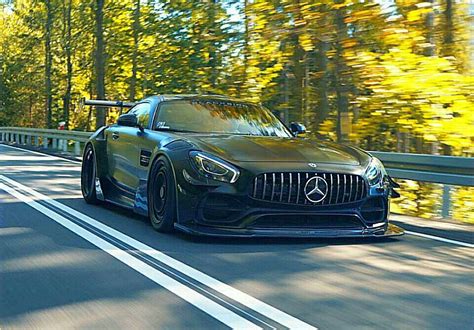 Amg Gts Widebody By Maxton Jdm Amg Car