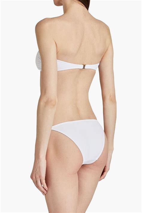 Melissa Odabash Ibiza Cutout Bandeau Bikini Top The Outnet