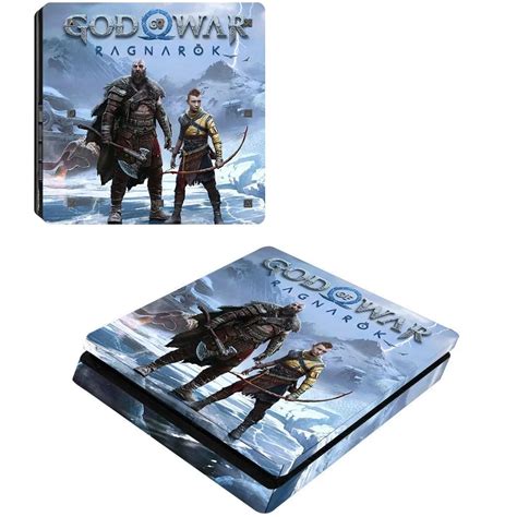 God of War Ragnarok Sticker Skins Cover For PS4 Slim Console [New ...