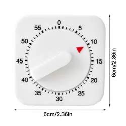 Ofertas En Timer De Cocina Cuadrado Reloj Temporizador A Cuerda