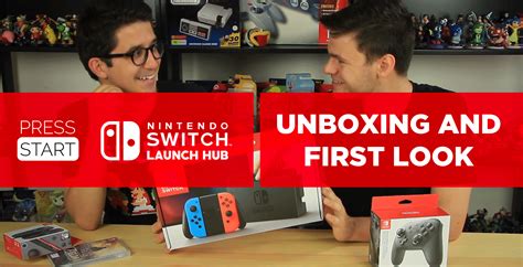 Watch Us Unbox The Nintendo Switch, Pro Controller and Joy-Cons