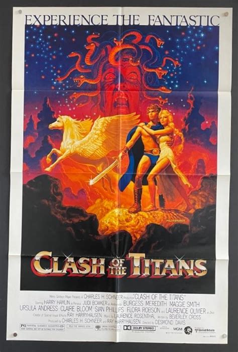 Clash of the Titans (1981) – Original One Sheet Movie Poster ...