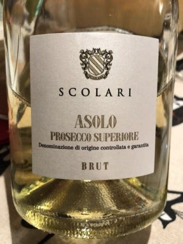 Cantine Scolari Asolo Prosecco Superiore Brut Vivino