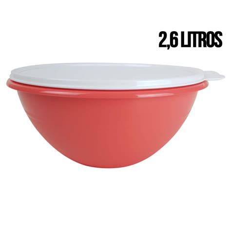 Tupperware Tigela Maravilhosa 2 6 Litros Laranja Comprar Tupperware