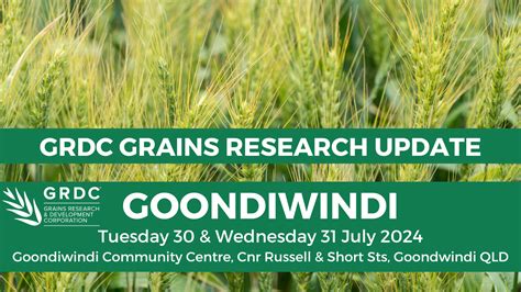 Ican Grdc Grains Research Updates