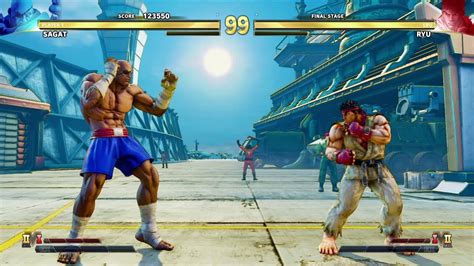 STREET FIGHTER V CHAMPION EDITION ARCADE MODE WITH SAGAT SFIV PATH