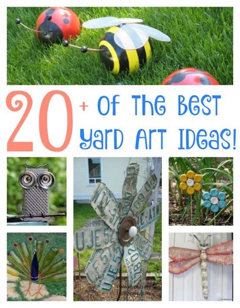 The Best Diy Yard Art Ideas Kitchen Fun With My 3 Sons