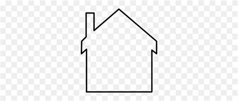 House Outline Clipart Black And White - Outline Of House Clipart – Stunning free transparent png ...