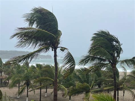 Hurricane Agatha Makes Landfall In Southern Mexico National Guard