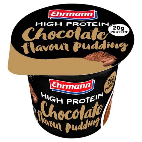 Ehrmann High Protein Chocolate Pudding 200g Tesco Potraviny