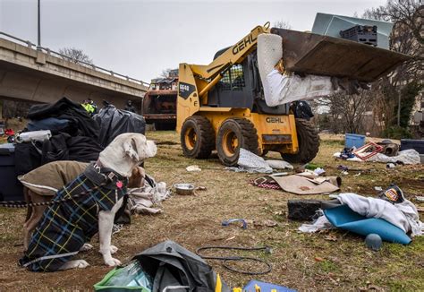 District Demolishes Homeless Encampment Near Kennedy Center The