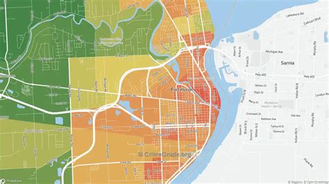 The Safest And Most Dangerous Places In Port Huron Mi Crime Maps And Statistics