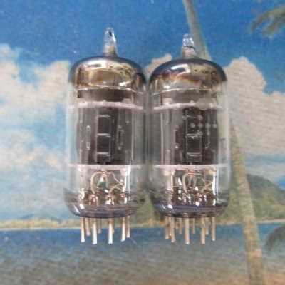 Pr Ge Vintage Ax Tubes Black Plates Triple Mica D Reverb