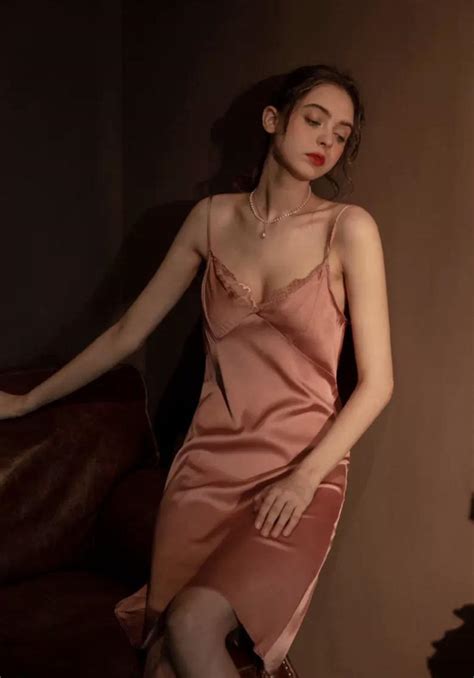 Original Vintage Satin Dress Nightgown Exquisite Lingerie Dress On Storenvy