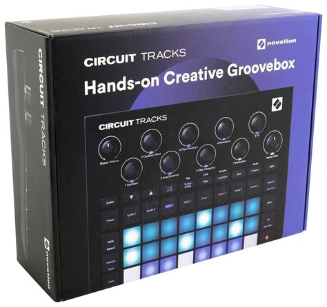 Novation Circuit Tracks Midi Usb Rechargeable Groovebox W Synths Drums