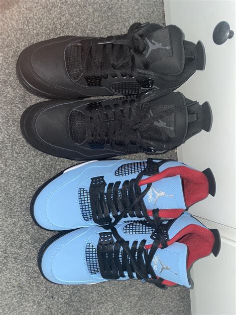 Jordan 4 Black Cat, Travis Scott Jordan 4 : r/Pandabuy