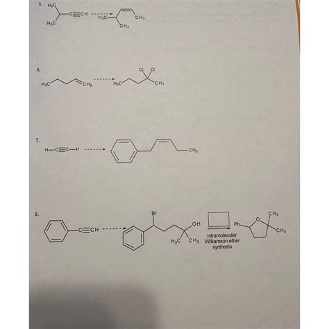 Solved Multistep Syntheses Prepare The Following Compounds Chegg