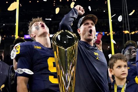 Michigan Overpowers Washington 34 13 As Jim Harbaugh Delivers A