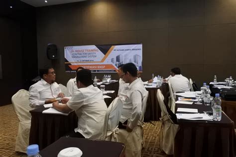 Training Pengawas Sistem Manajemen K Kontraktor Csms Bersertifikasi