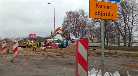 Niegro Ny Wypadek Na Budowie Linii Tramwajowej W Olsztynie Radio Olsztyn