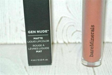 BareMinerals Gen Nude Matte Liquid Lipcolor Ml Friendship For Sale