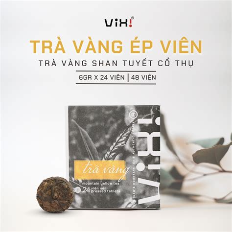 『vixi Shan Tuyet 古代黄茶 便利なプレス錠 6gr×48粒』 」の通販・個人輸入代行販売商品 Vietnam Porter